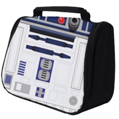 Robot R2d2 R2 D2 Pattern Full Print Travel Pouch (Big)