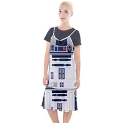 Robot R2d2 R2 D2 Pattern Camis Fishtail Dress