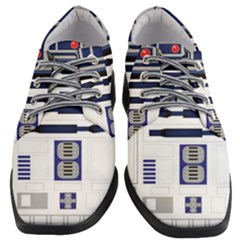 Robot R2d2 R2 D2 Pattern Women Heeled Oxford Shoes