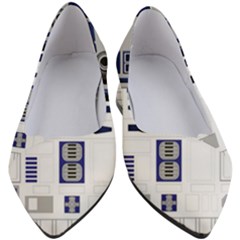 Robot R2d2 R2 D2 Pattern Women s Block Heels 