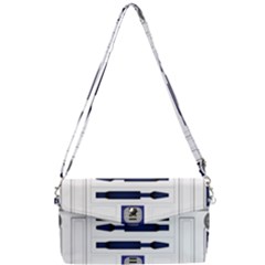 Robot R2d2 R2 D2 Pattern Removable Strap Clutch Bag