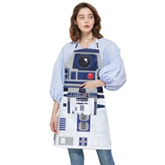 Robot R2d2 R2 D2 Pattern Pocket Apron