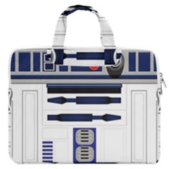 Robot R2d2 R2 D2 Pattern MacBook Pro 13  Double Pocket Laptop Bag