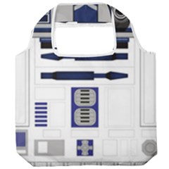 Robot R2d2 R2 D2 Pattern Foldable Grocery Recycle Bag