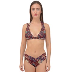 Armenian Carpet Double Strap Halter Bikini Set by Gohar