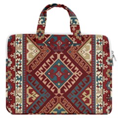 Armenian Carpet Macbook Pro 13  Double Pocket Laptop Bag by Gohar