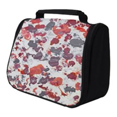 Abstract Random Painted Texture Full Print Travel Pouch (small)