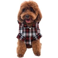 Red Black Plaid Dog Coat