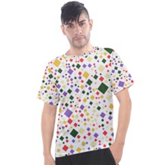 Abstract Pattern Illustration Background Wallpaper Men s Sport Top