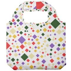 Abstract Pattern Illustration Background Wallpaper Foldable Grocery Recycle Bag