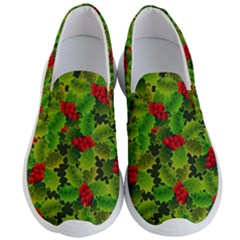 Illustration Christmas Xmas Background Men s Lightweight Slip Ons by Wegoenart