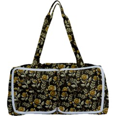 Background Flower Ornamental Art Multi Function Bag by Wegoenart