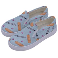 Medicine Items Kids  Canvas Slip Ons by SychEva