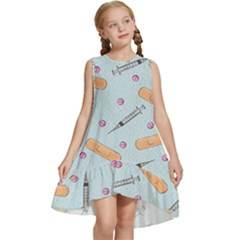 Medicine Items Kids  Frill Swing Dress by SychEva