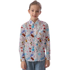 Medical Devices Kids  Long Sleeve Shirt by SychEva