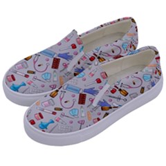 Medical Devices Kids  Canvas Slip Ons by SychEva