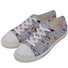 Medical Devices Men s Low Top Canvas Sneakers by SychEva