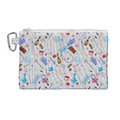 Medical Devices Canvas Cosmetic Bag (large) by SychEva