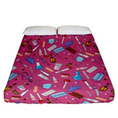 Medical Devices Fitted Sheet (california King Size) by SychEva