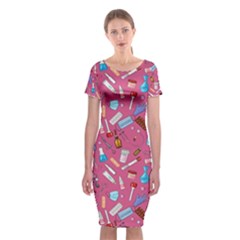 Medical Devices Classic Short Sleeve Midi Dress