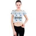 Baby Things For Toddlers Crew Neck Crop Top View1