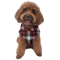Red Black Plaid Dog Sweater by PerfectlyPlaid