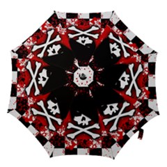 Emo Skull Hook Handle Umbrellas (small) by GothicPunkNZ