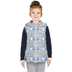 Cute Baby Stuff Kids  Hooded Puffer Vest by SychEva