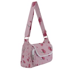 Flowers Pattern Pink Background Multipack Bag