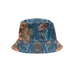 Lapislazuli arabesque  Inside Out Bucket Hat (Kids)