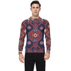 Armenian Old Carpet  Men s Long Sleeve Rash Guard