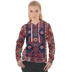 Armenian Old Carpet  Women s Overhead Hoodie by Gohar