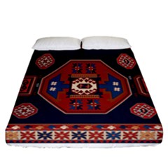 Armenian Carpet Fitted Sheet (california King Size)