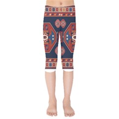 Armenian Carpet Kids  Capri Leggings  by Gohar