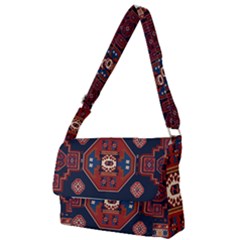 Armenian Carpet Full Print Messenger Bag (s) by Gohar