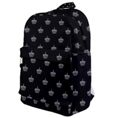 Royalty Crown Graphic Motif Pattern Classic Backpack by dflcprintsclothing