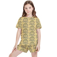 Cactus Kids  Tee And Sports Shorts Set by ConteMonfrey