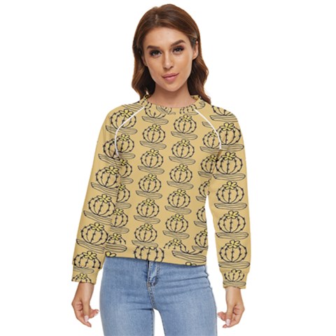 Cactus Women s Long Sleeve Raglan Tee by ConteMonfrey