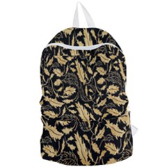 Natura Premium Golden Leaves Foldable Lightweight Backpack by ConteMonfrey