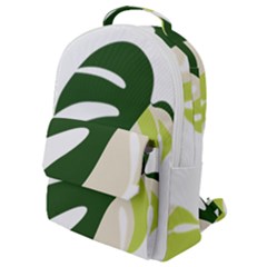 Monstera Flap Pocket Backpack (small)