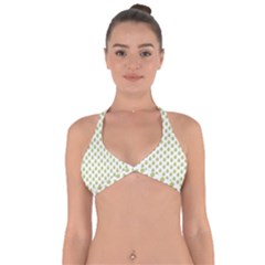 Fall Of Leaves Halter Neck Bikini Top by ConteMonfrey