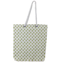 Fall Of Leaves Full Print Rope Handle Tote (large) by ConteMonfrey