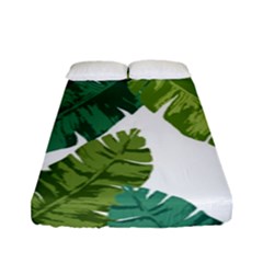 Banana Leaves Tropical Fitted Sheet (full/ Double Size) by ConteMonfrey