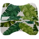 Banana Leaves Tropical Velour Head Support Cushion View2