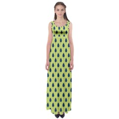 Blue Pines Empire Waist Maxi Dress by ConteMonfrey