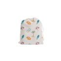 Cool Summer Pattern - Beach Time!   Drawstring Pouch (XS) View1