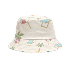 Cool Summer Pattern - Beach Time!   Inside Out Bucket Hat by ConteMonfrey
