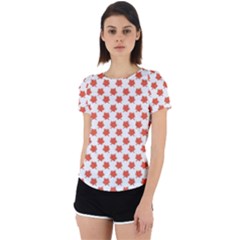 Maple Leaf   Back Cut Out Sport Tee by ConteMonfrey