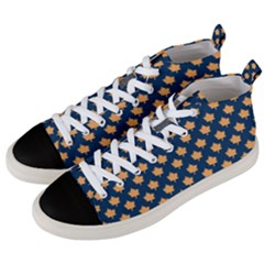 Oh Canada - Maple Leaves Men s Mid-top Canvas Sneakers by ConteMonfrey