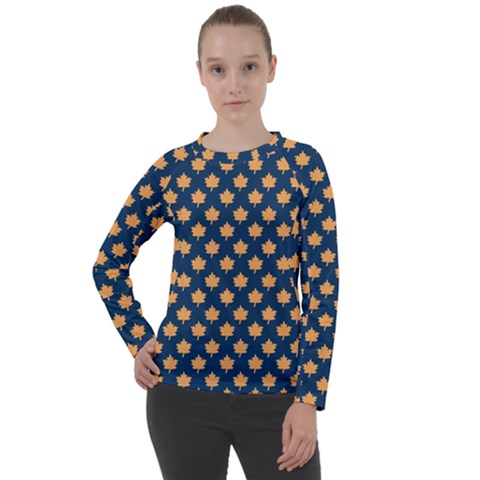 Oh Canada - Maple Leaves Women s Long Sleeve Raglan Tee by ConteMonfrey